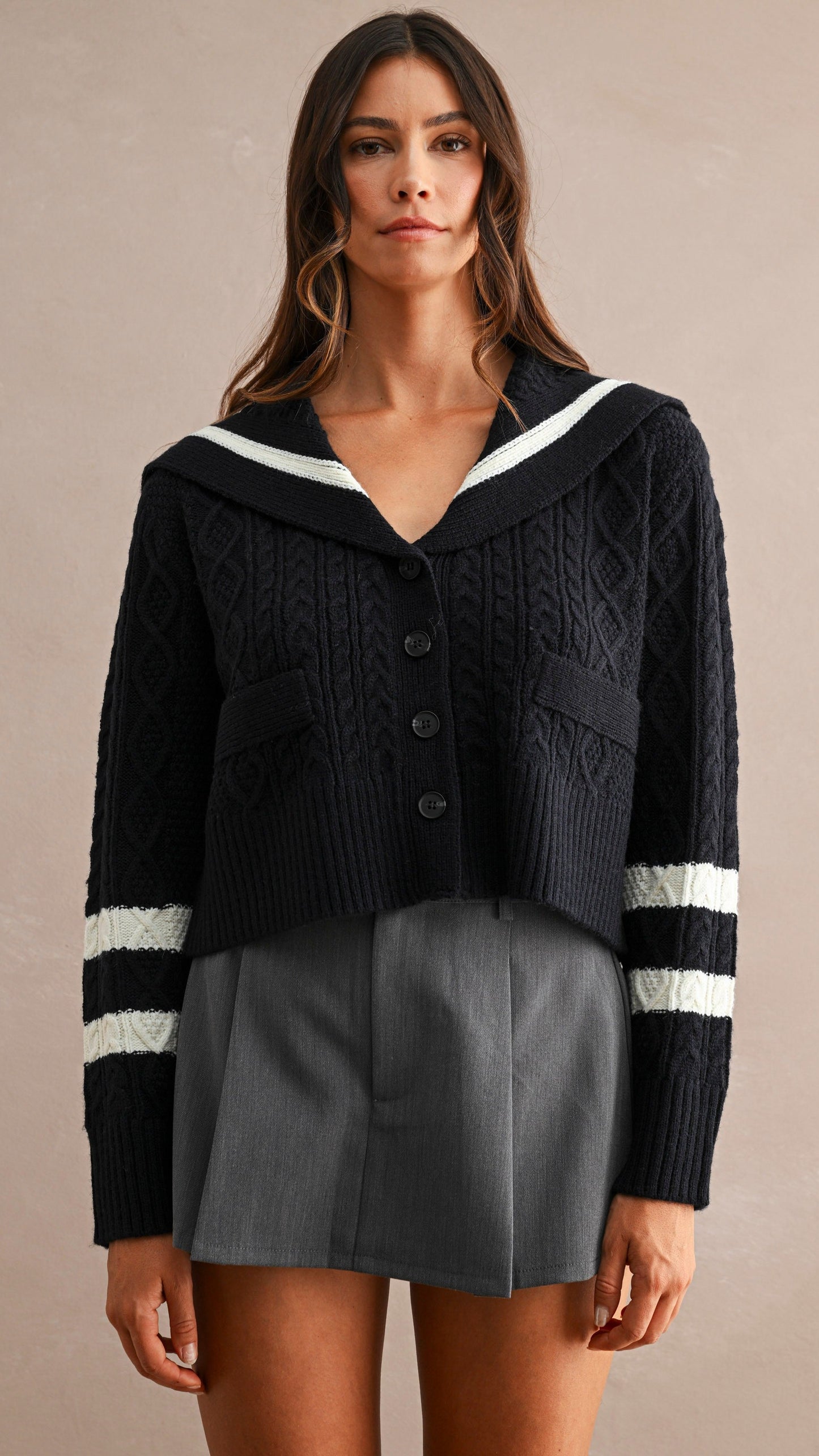 SUTTON SAILOR CARDI