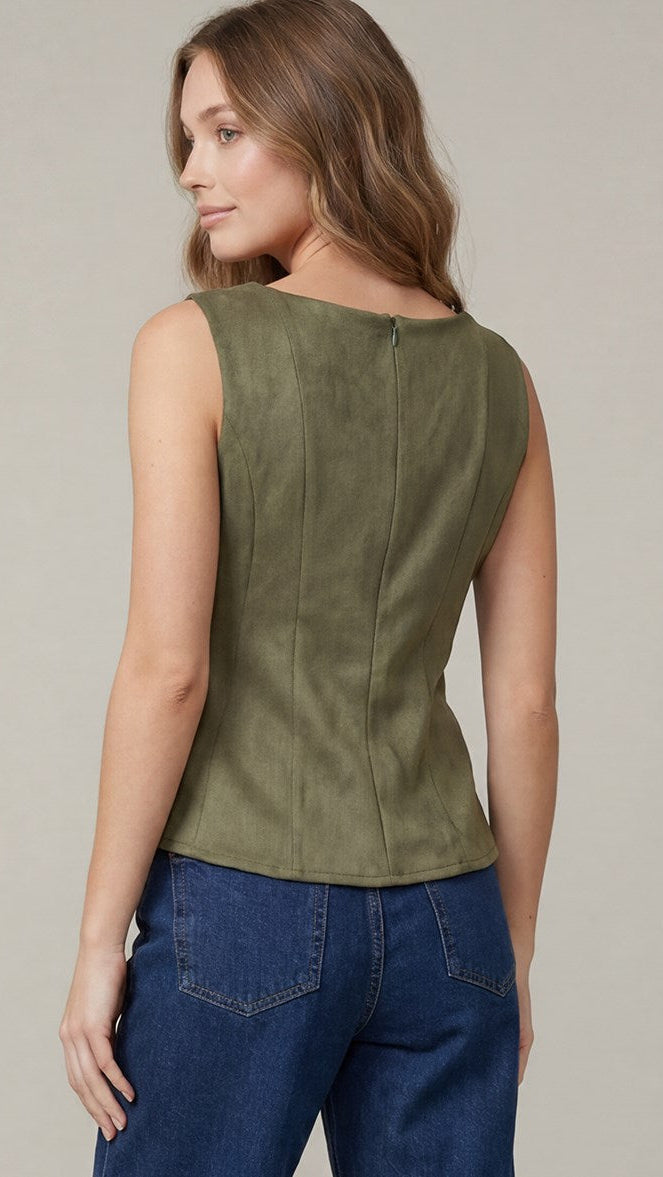 SADIE PLEATED TOP