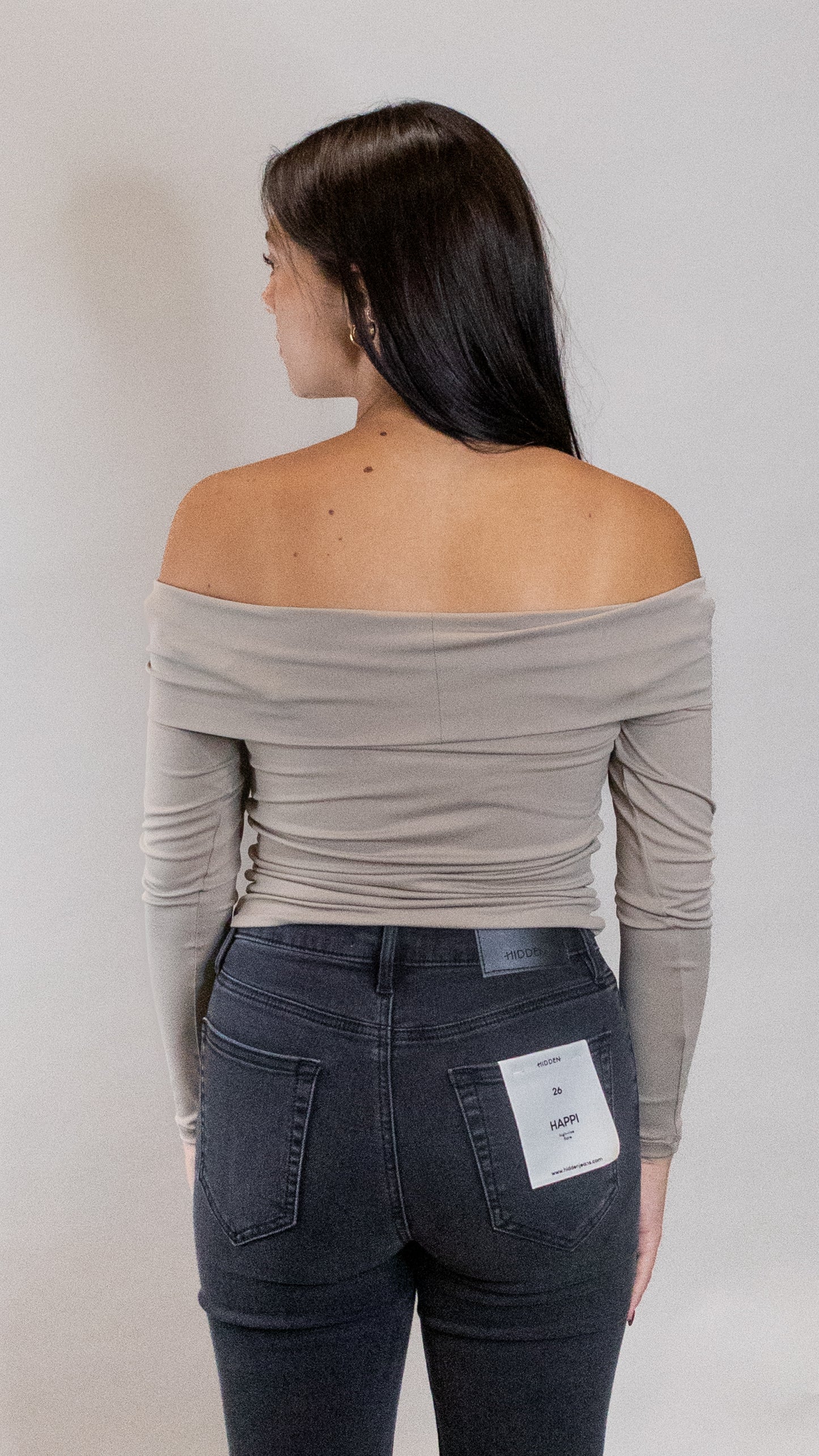 CELESTA LS FOLDED OFF SHOULDER