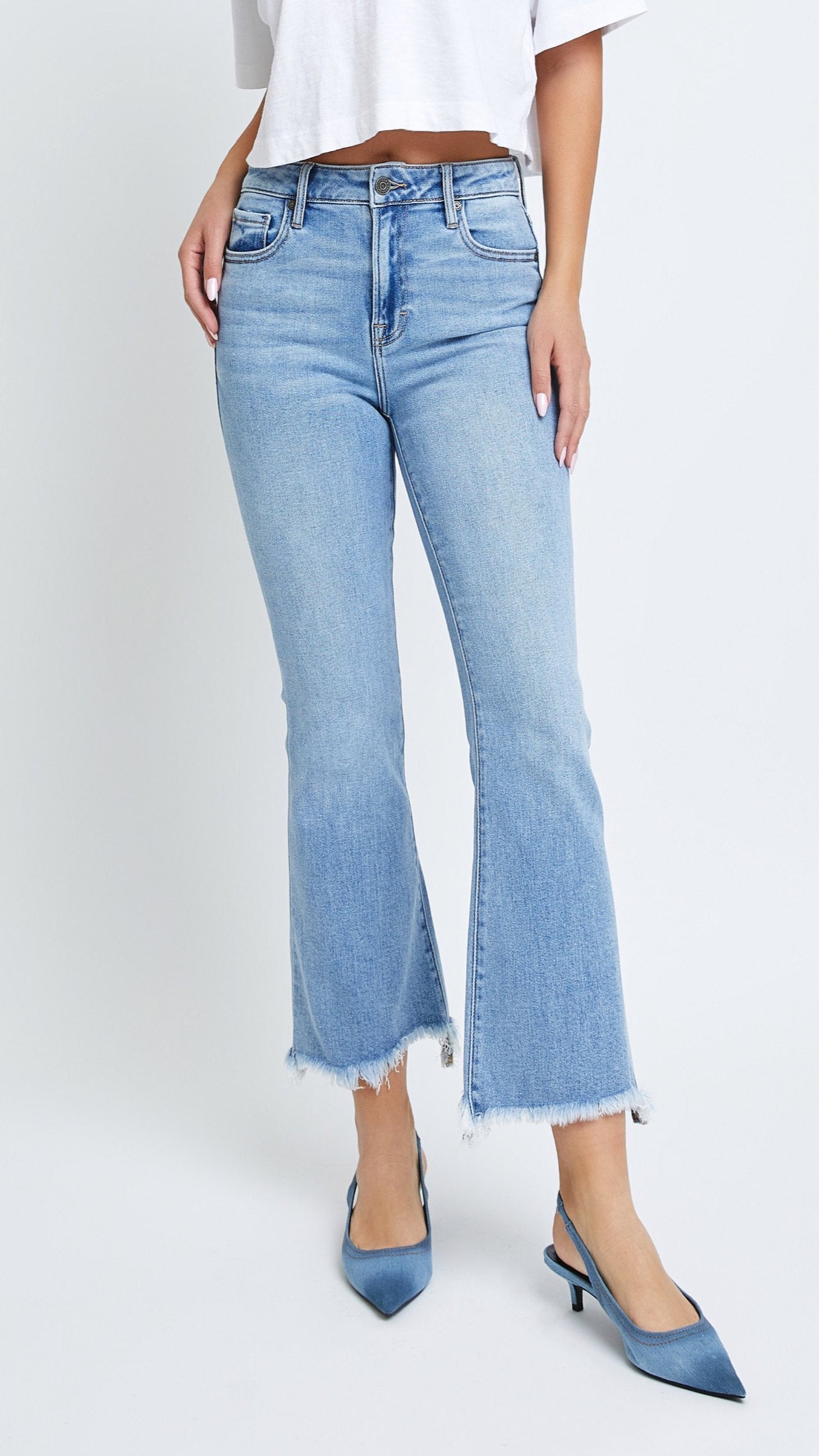 HAPPI HIGH WAIST SUPER FRAY