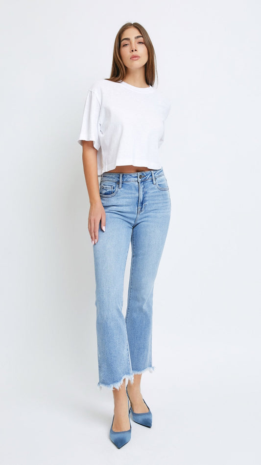 HAPPI HIGH WAIST SUPER FRAY