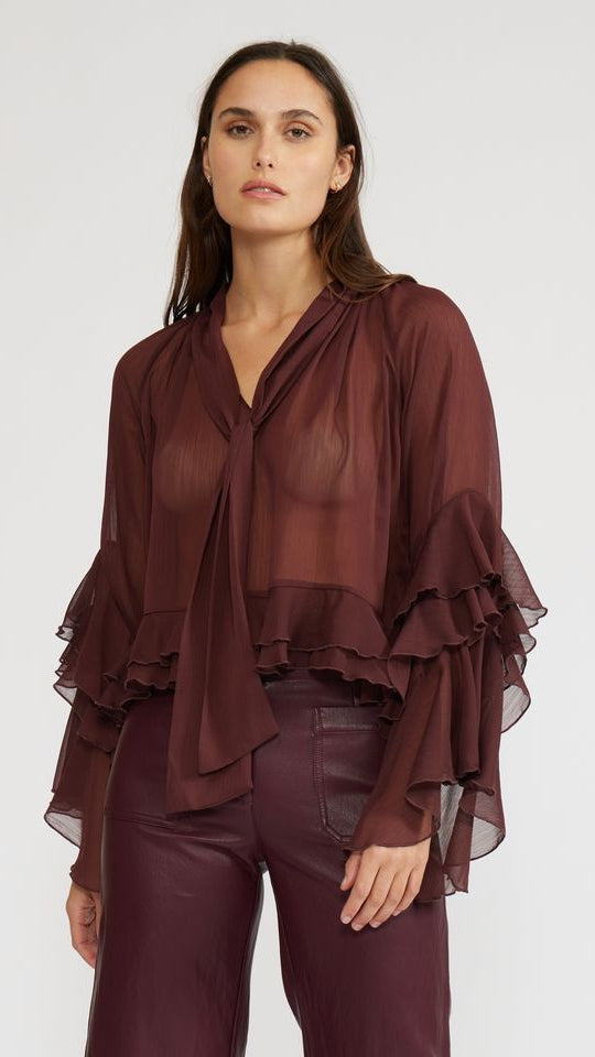 KYLE RUFFLE TOP
