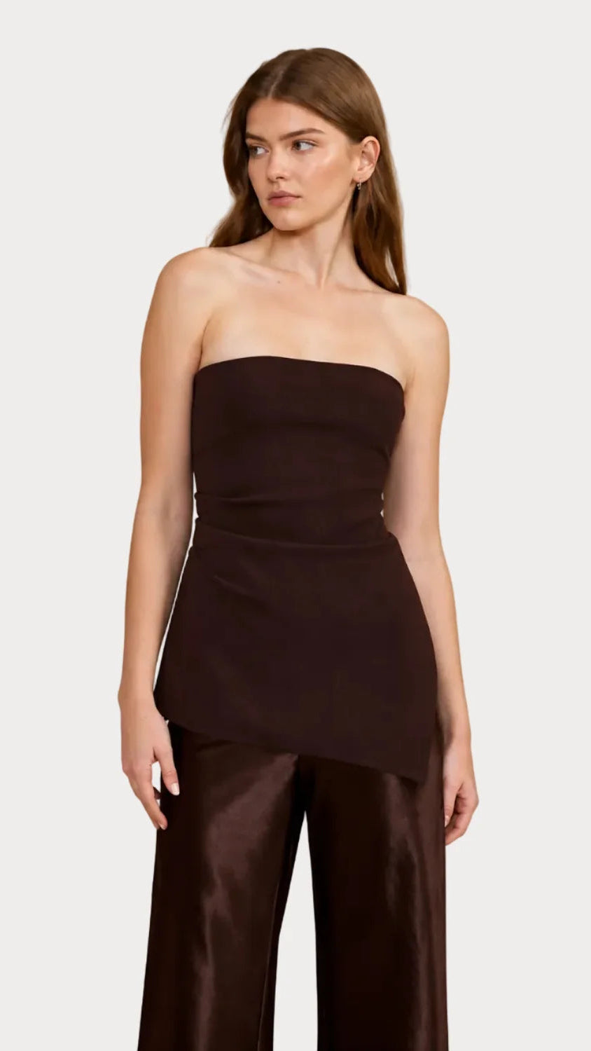JEANIE STRAPLESS TOP