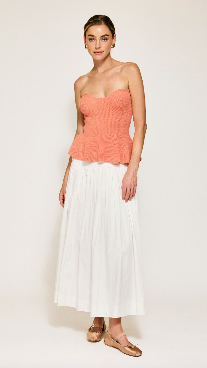 SAFFY PEPLUM TOP