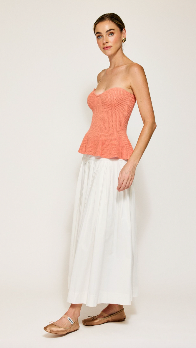 SAFFY PEPLUM TOP