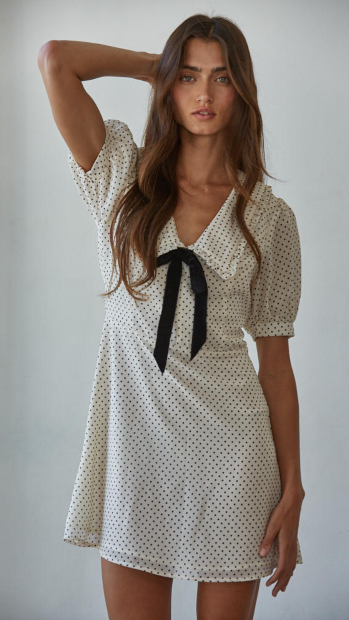 AMELIE COLLARED DRESS