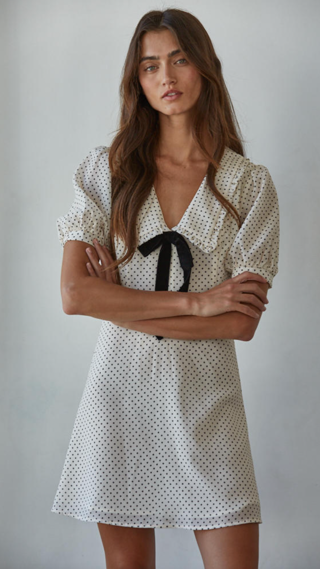 AMELIE COLLARED DRESS