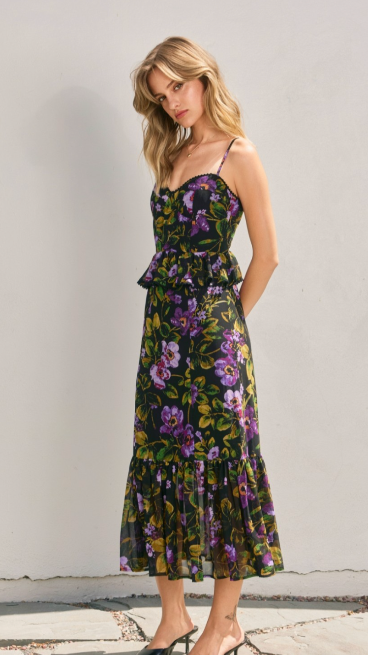 ANNA KAT FLORAL DRESS