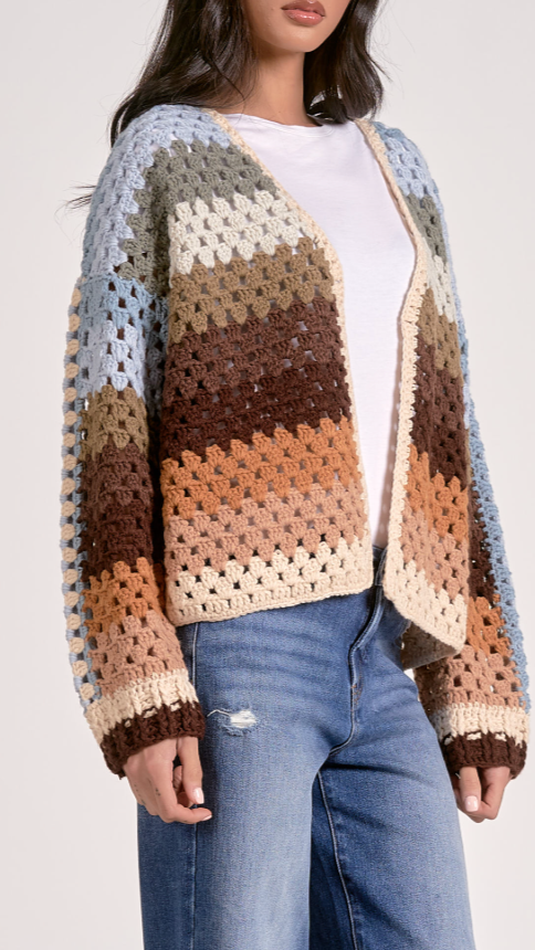 ANDIE CROCHET CARDIGAN