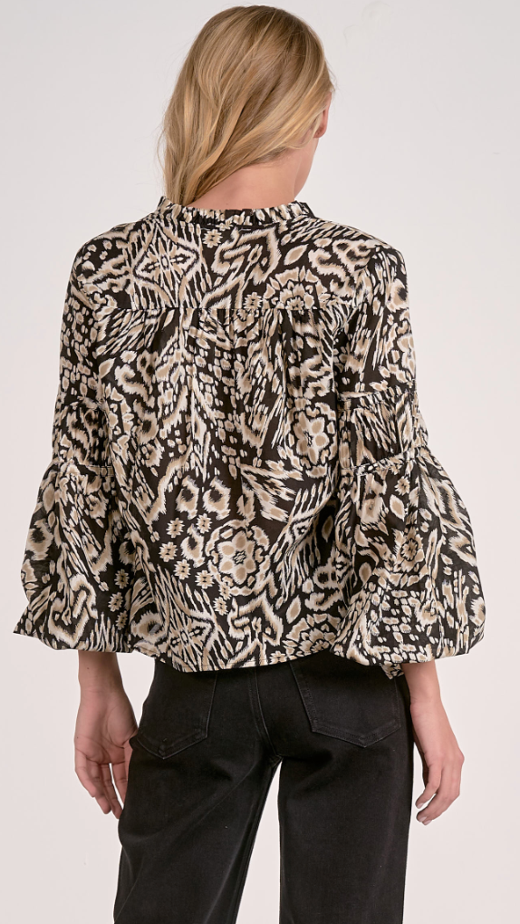 LUCINDA BUBBLE BLOUSE