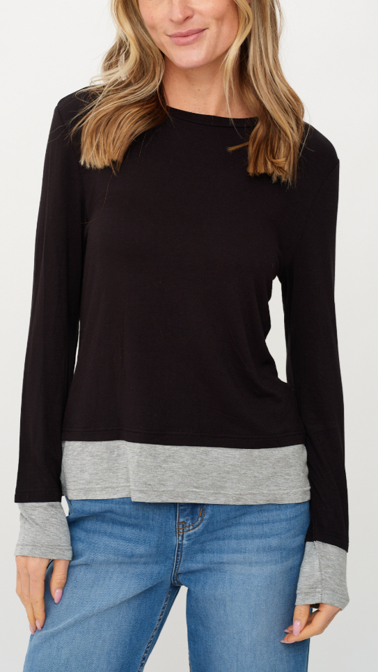 IZZY LAYERED TEE
