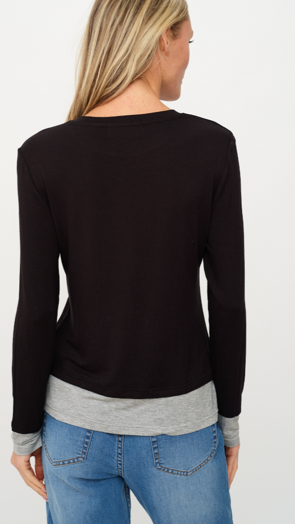 IZZY LAYERED TEE