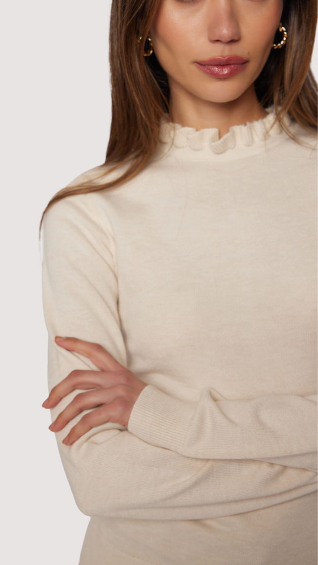 ELENA MOCK NECK TOP
