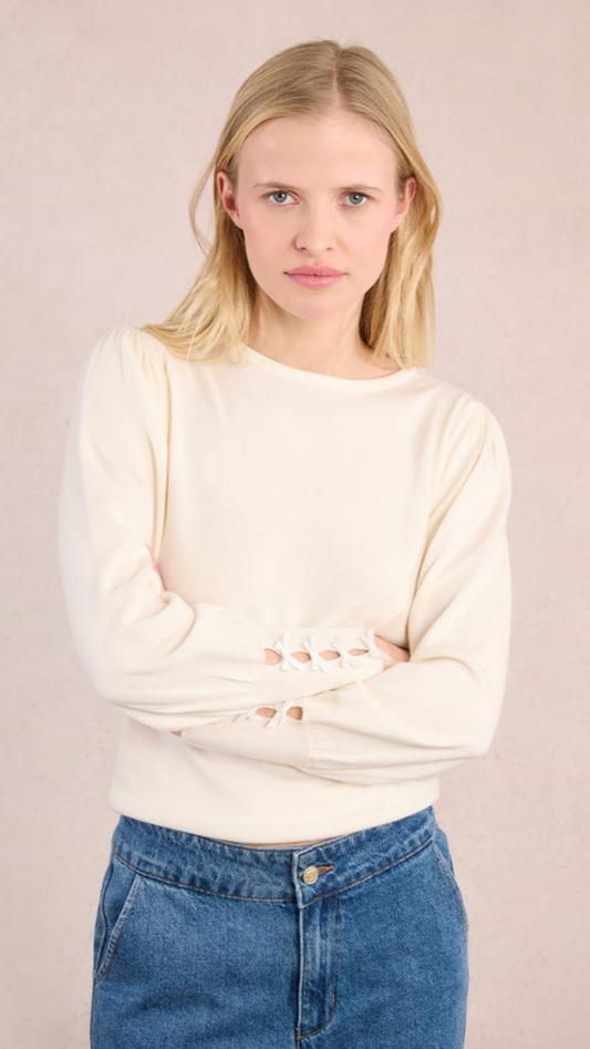 BRIDGIT BOW SWEATER