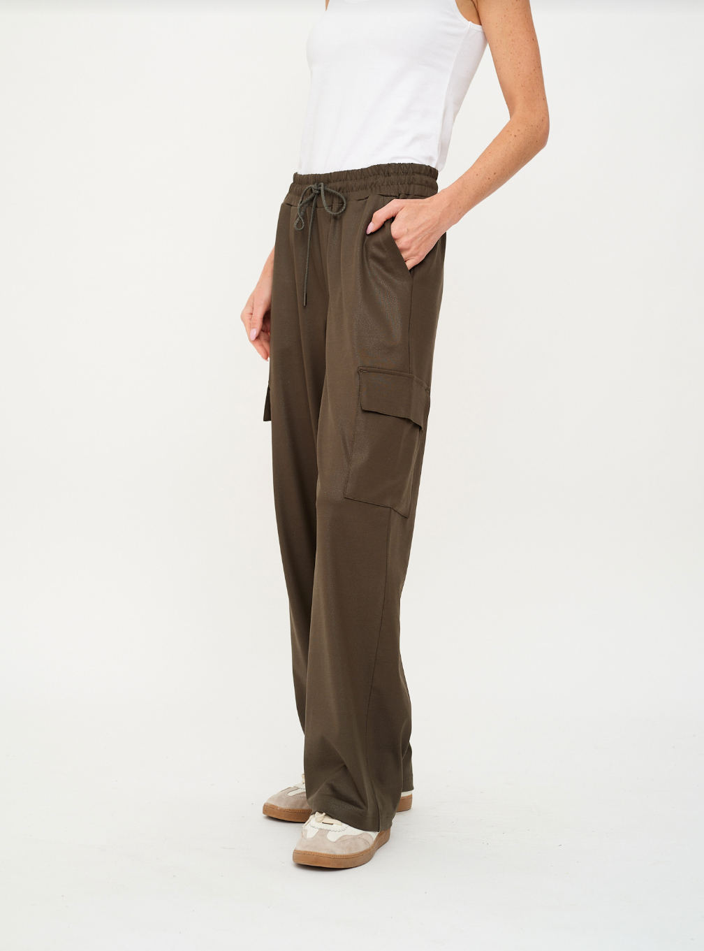 COATED CARGO PANT