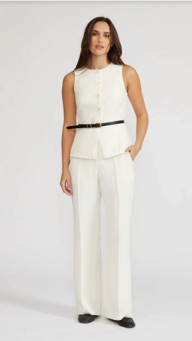 ANNA BELTED VEST