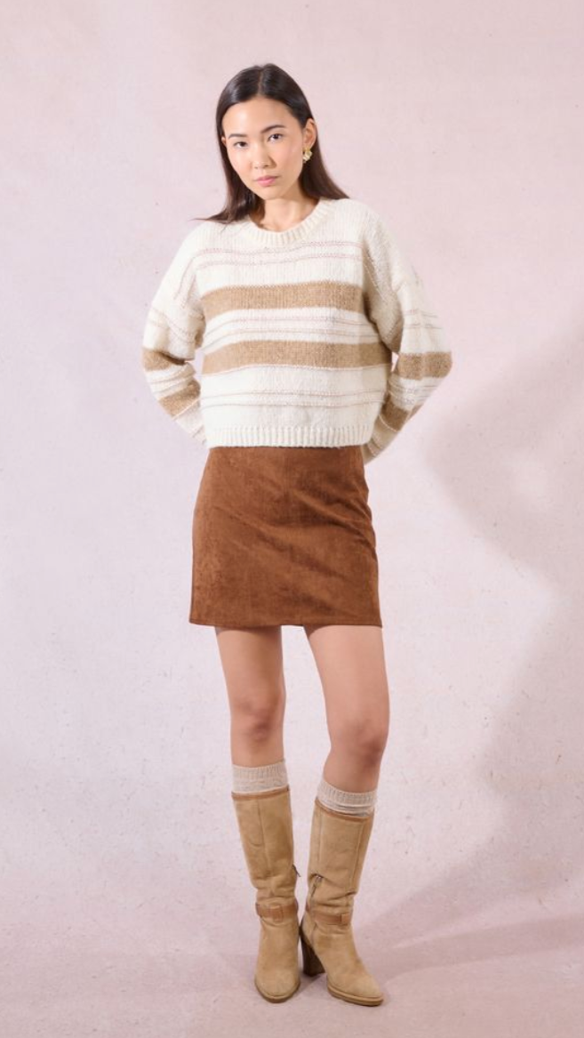 SYLVIE STRIPED SWEATER