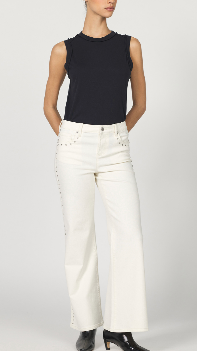 MICAH STUDDED DENIM