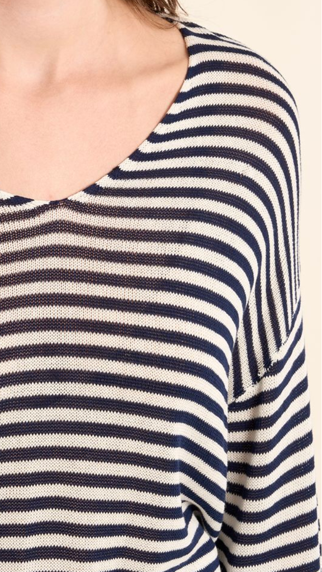 BRI STRIPED SWEATER
