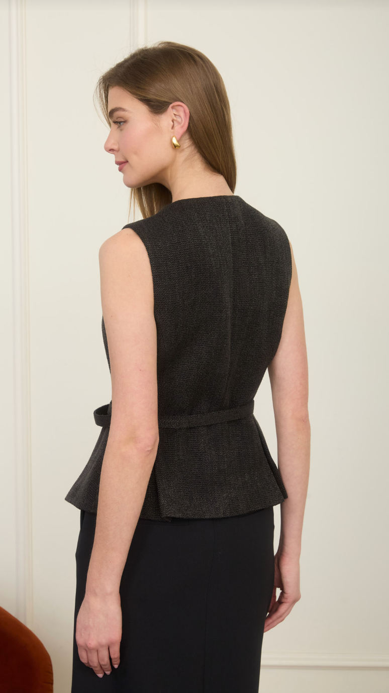 ISA TWEED VEST