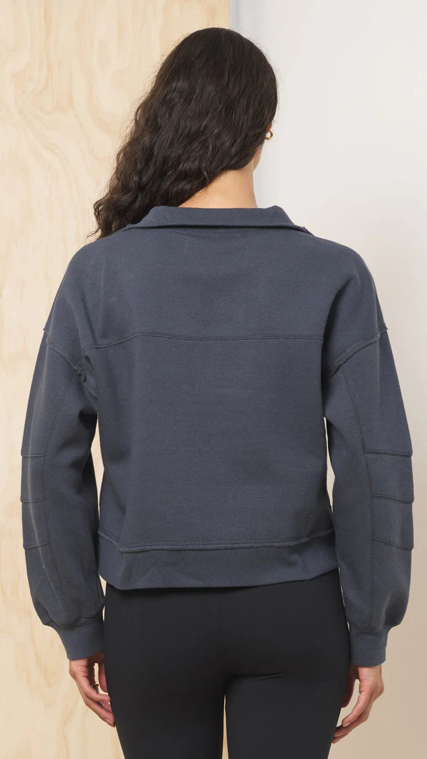 GROMMET SWEATSHIRT