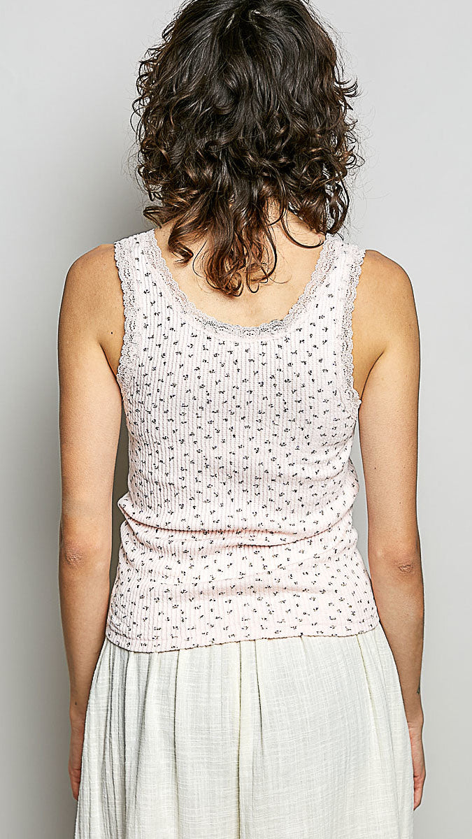 KENNY FLORAL TANK