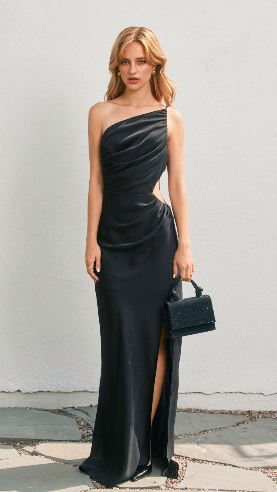 MORGAN ONE SHOULDER DRESS