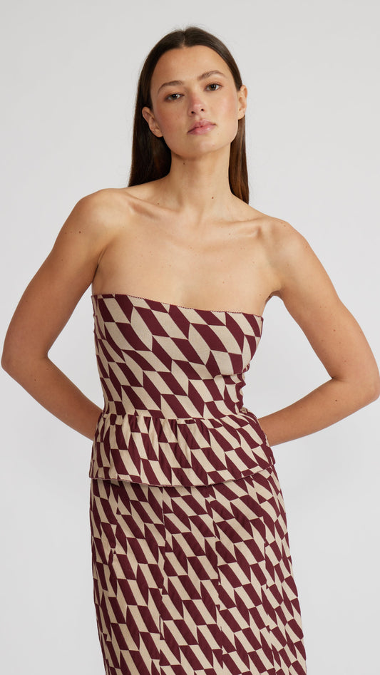 ANTONELLA STRAPLESS TOP