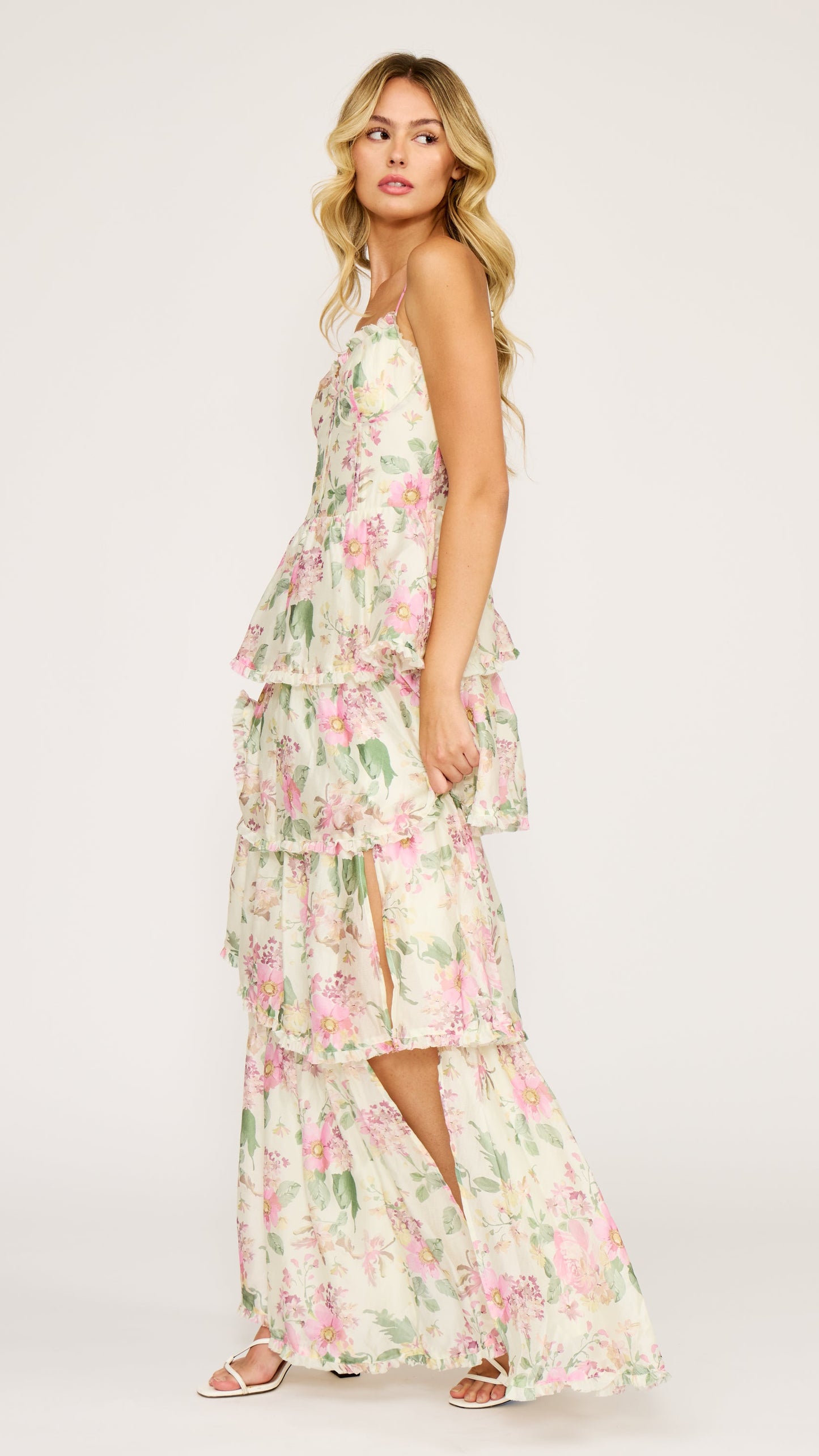 GUINEVERE TIERED DRESS