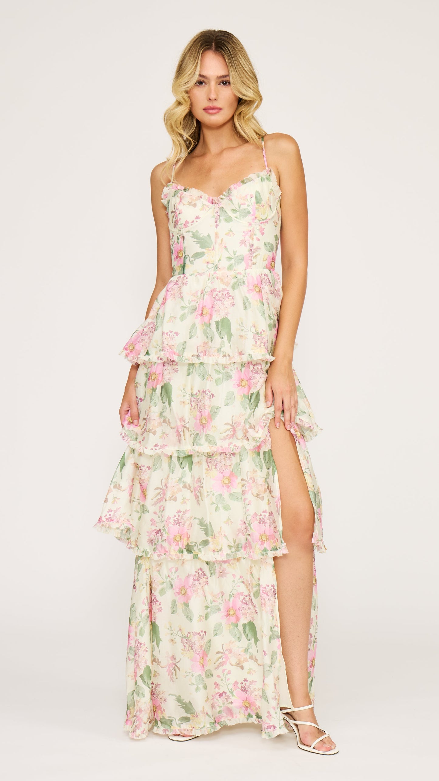 GUINEVERE TIERED DRESS