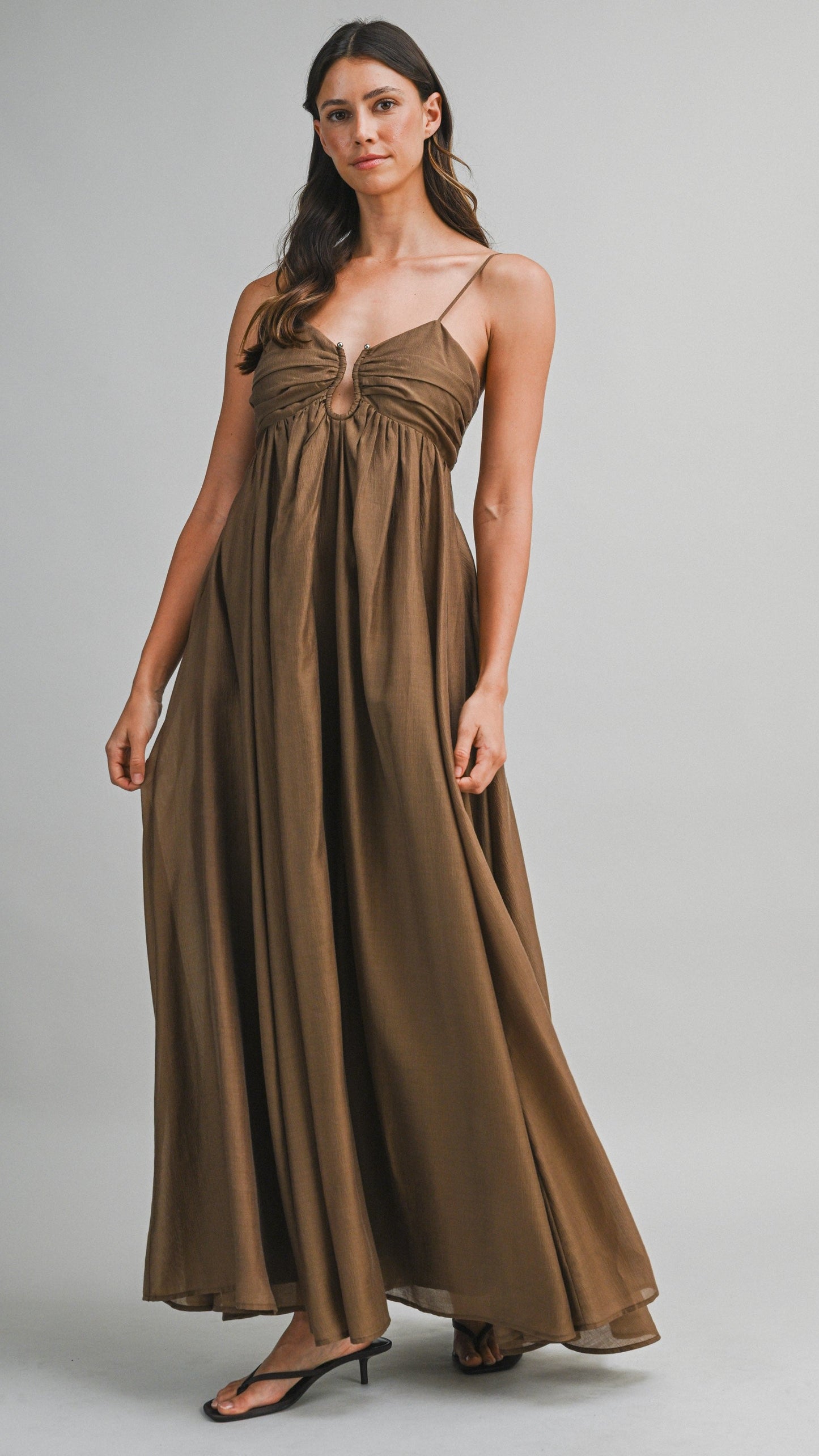 LANA DRAPPING MAXI DRESS