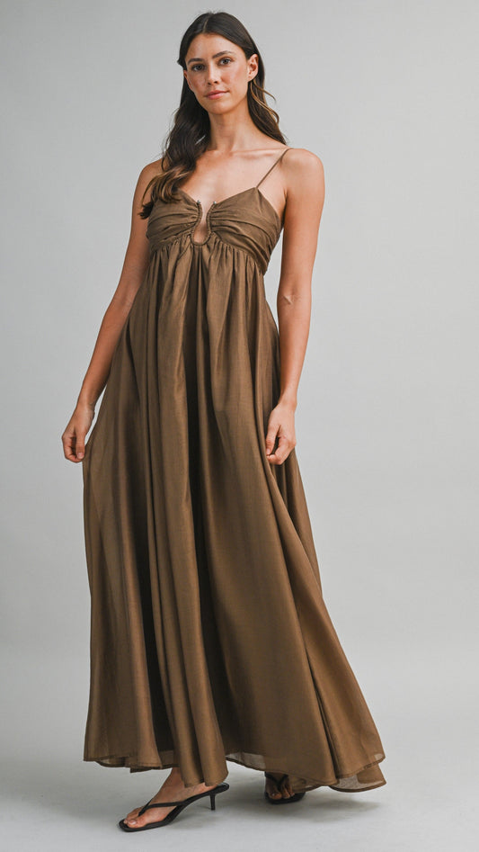 LANA DRAPPING MAXI DRESS