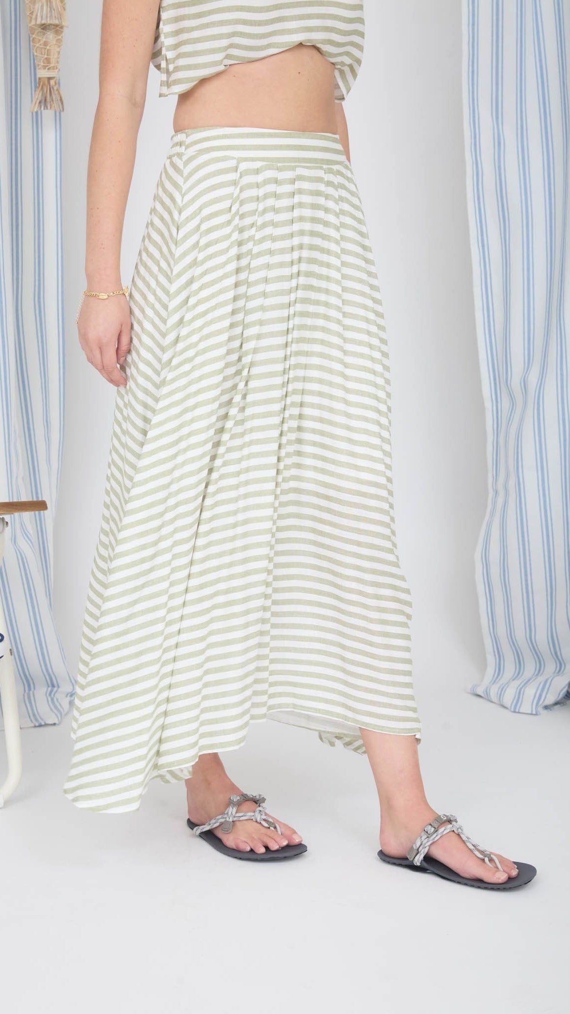 MICAH MIDI SKIRT