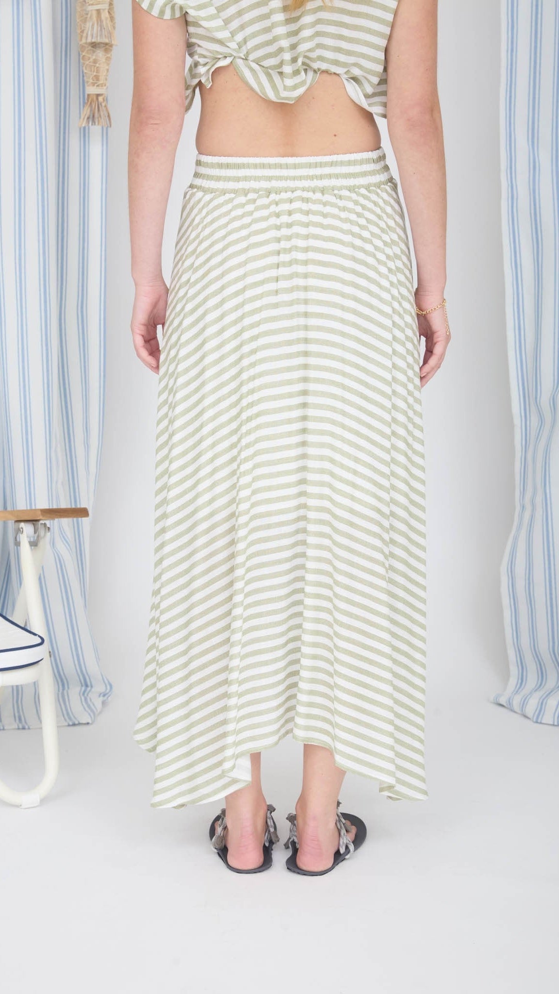MICAH MIDI SKIRT