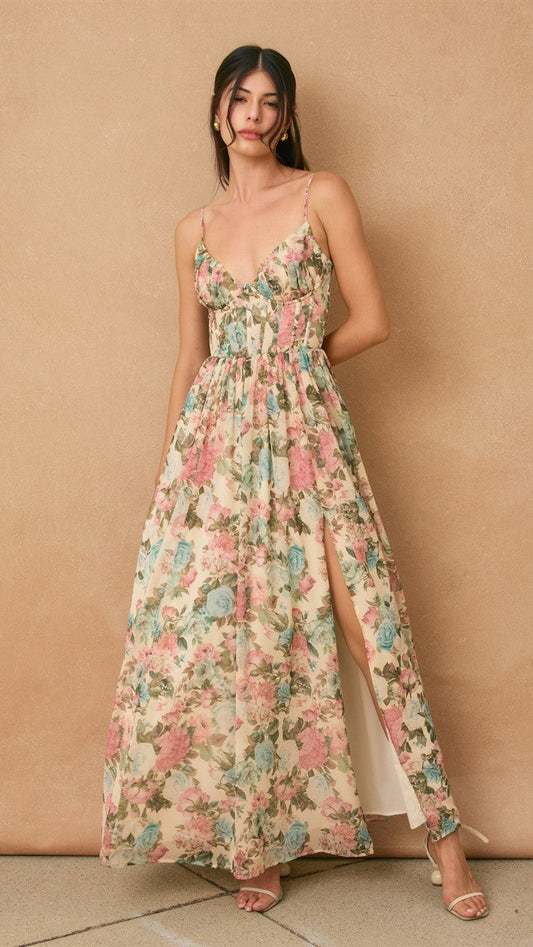 POLLY CORSET MAXI DRESS