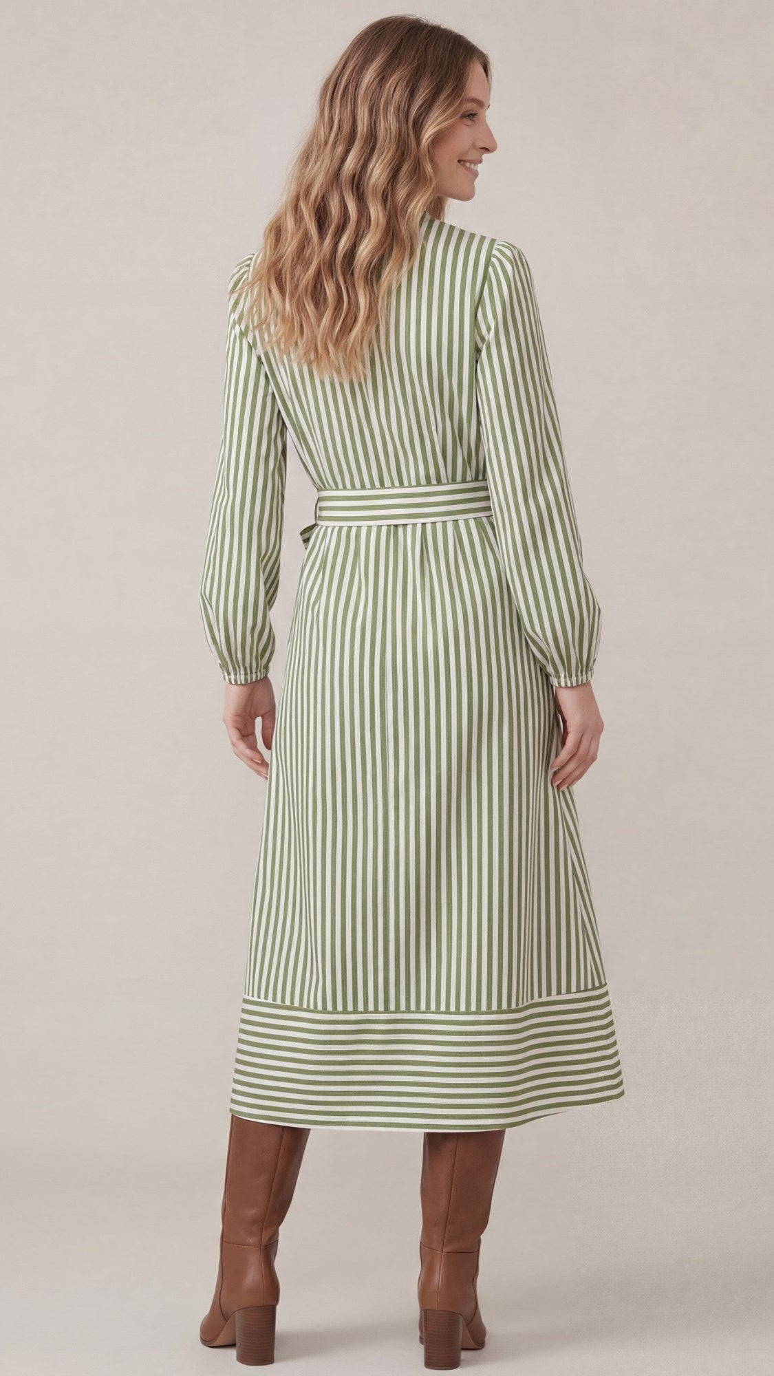 SLOANE STRIPED MAXI DRESS