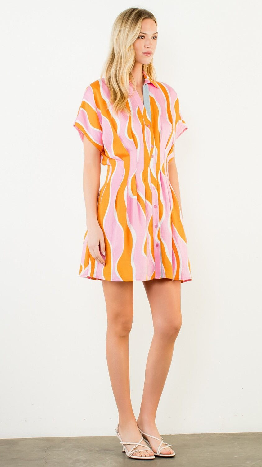 NELLIE WAVY DRESS