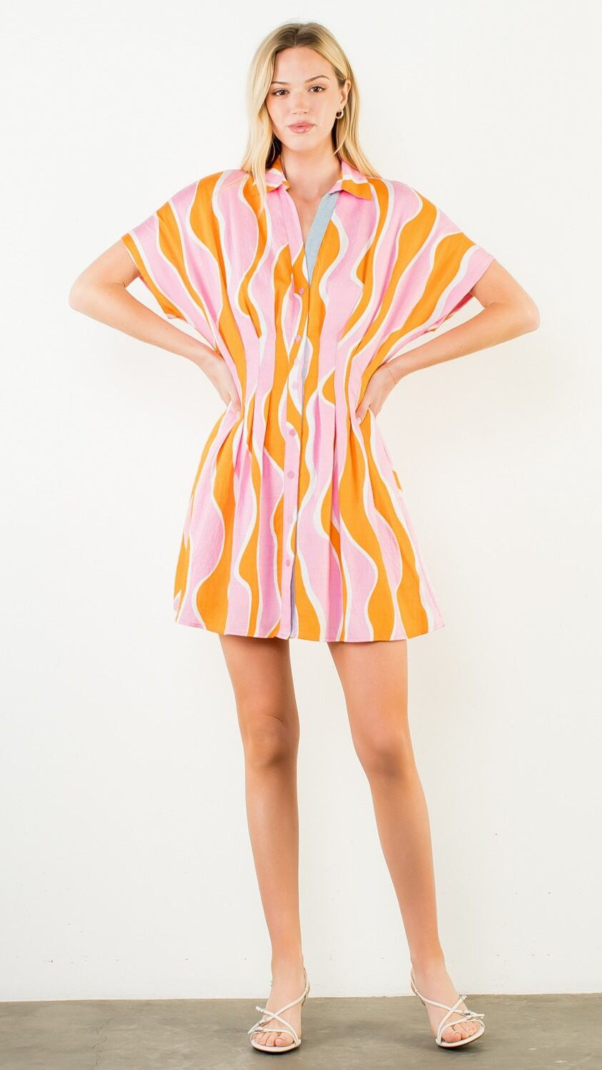 NELLIE WAVY DRESS