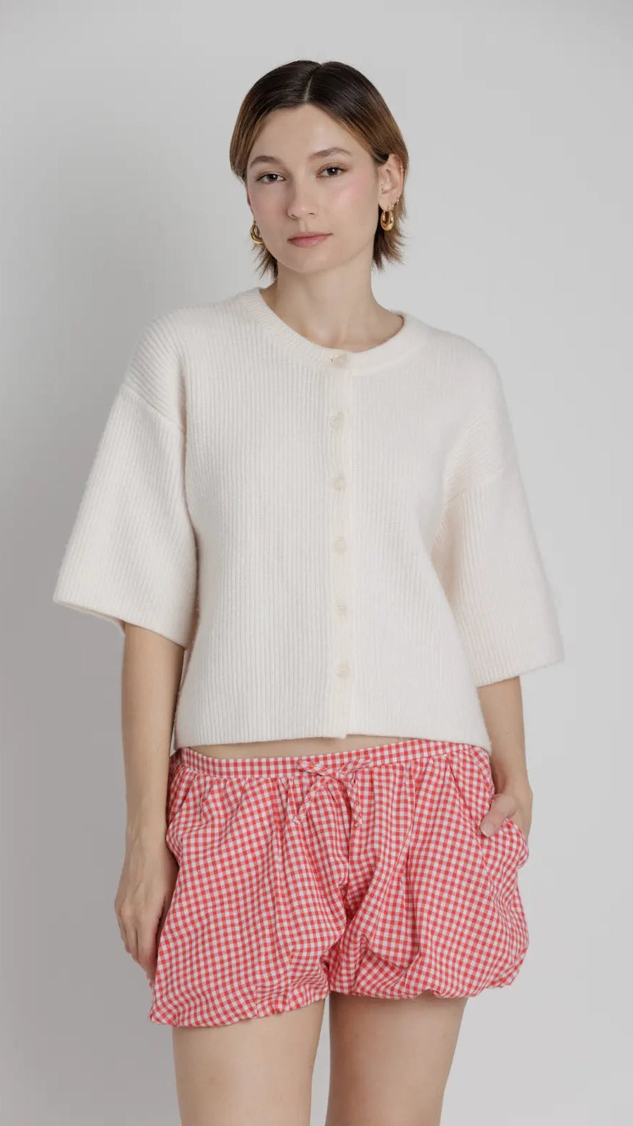 GEMMA SHORT SLEEVE CARDI