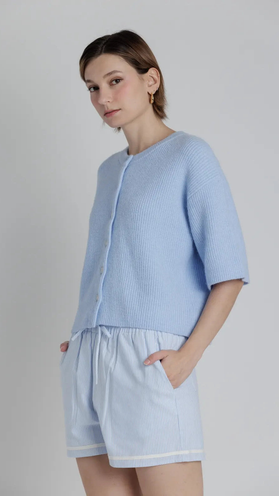 GEMMA SHORT SLEEVE CARDI