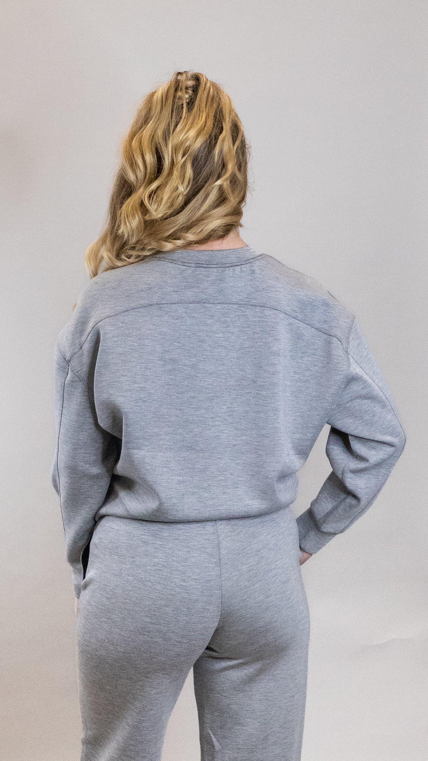 LUCIE MELANGE PULLOVER