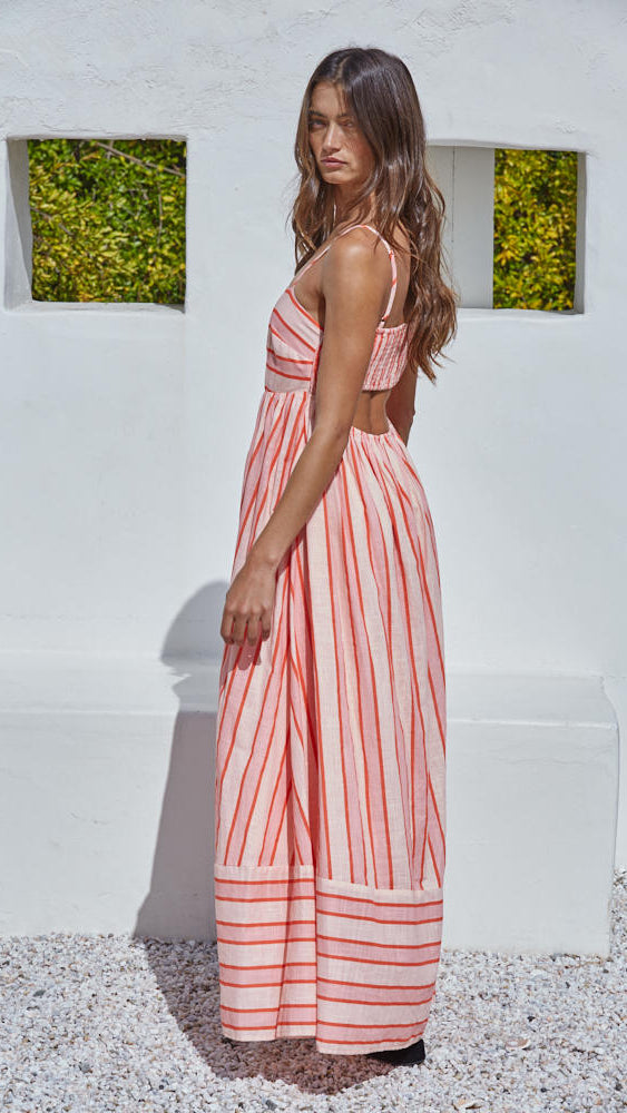 LILLIE STRIPED DRESS