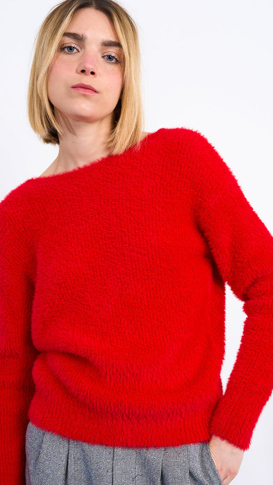HOLIDAY RED SWEATER