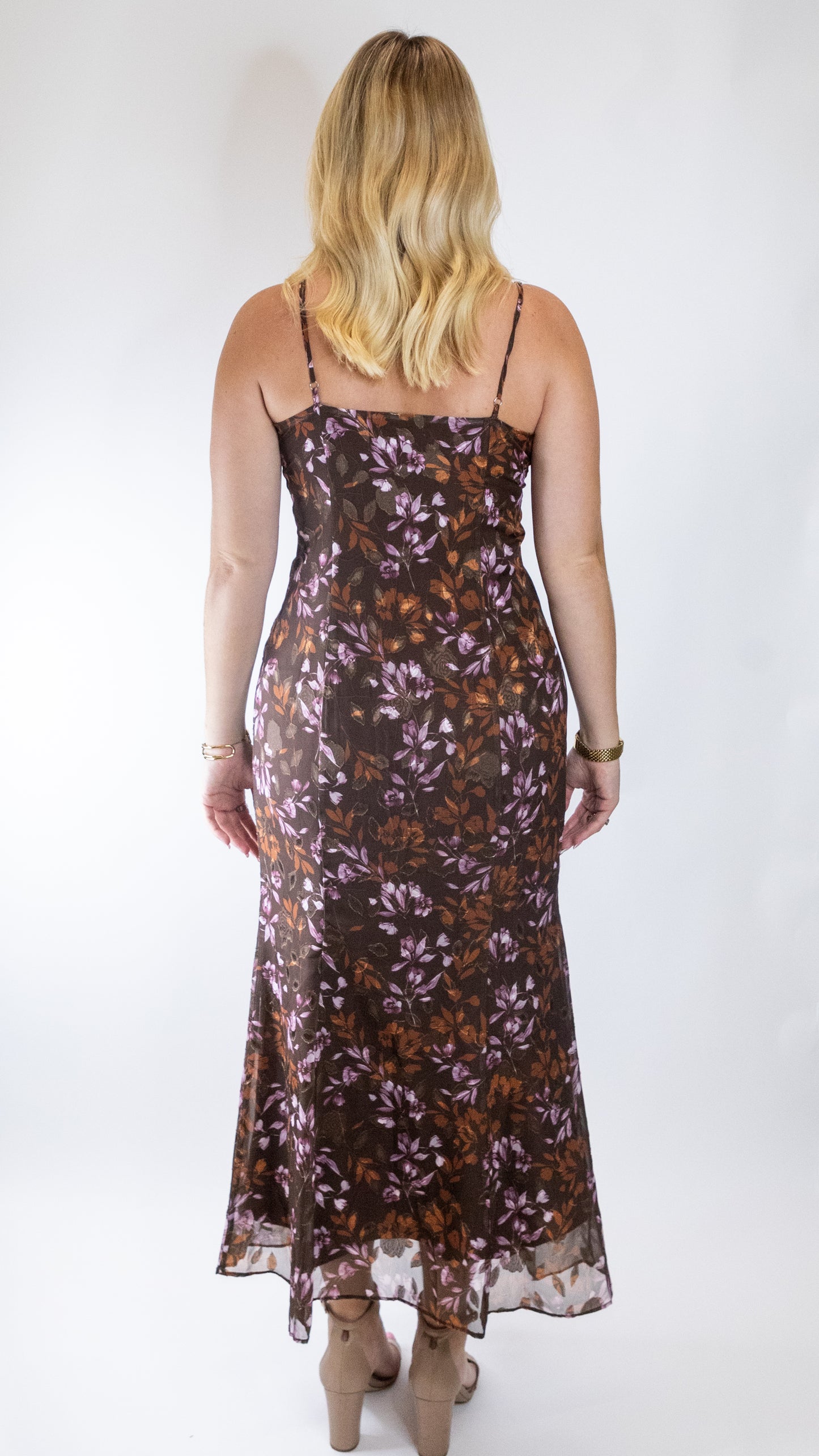 CELEBRATE HER LACE TRIM MAXI