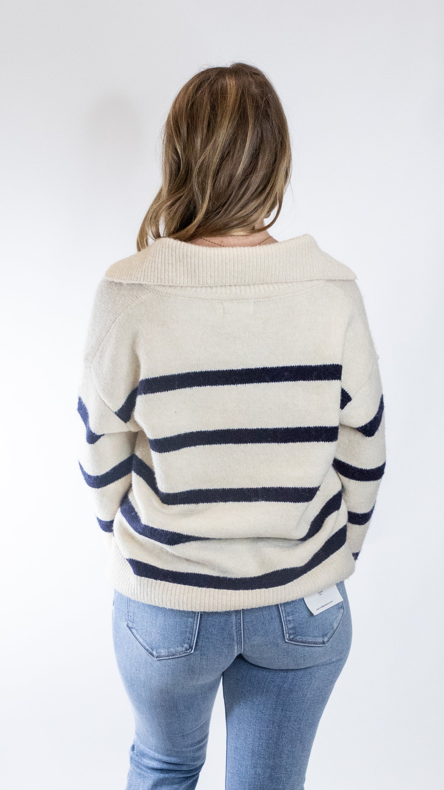 THE CHARLOTTE STRIPE SWEATER