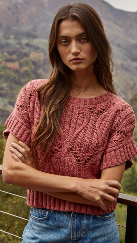 CALLI CROCHET TOP