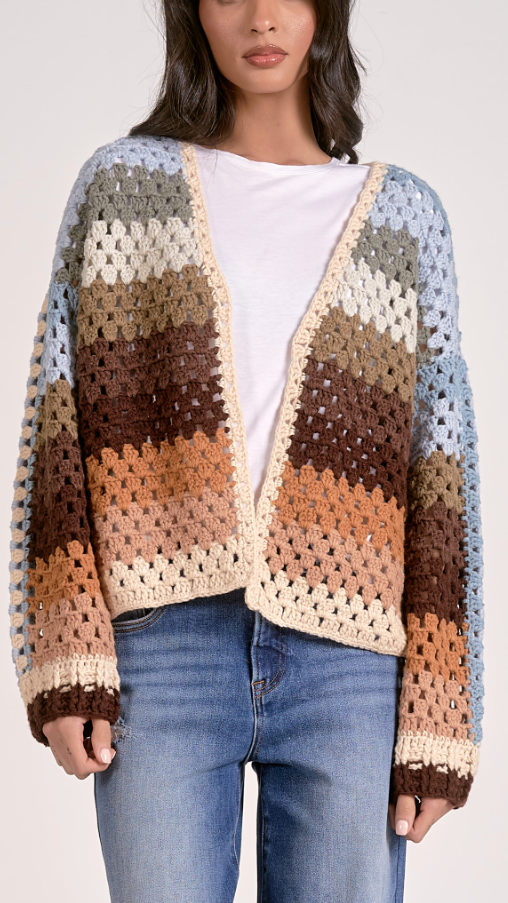 ANDIE CROCHET CARDIGAN
