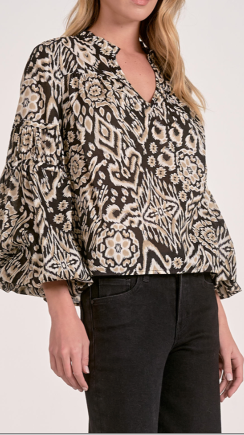 LUCINDA BUBBLE BLOUSE