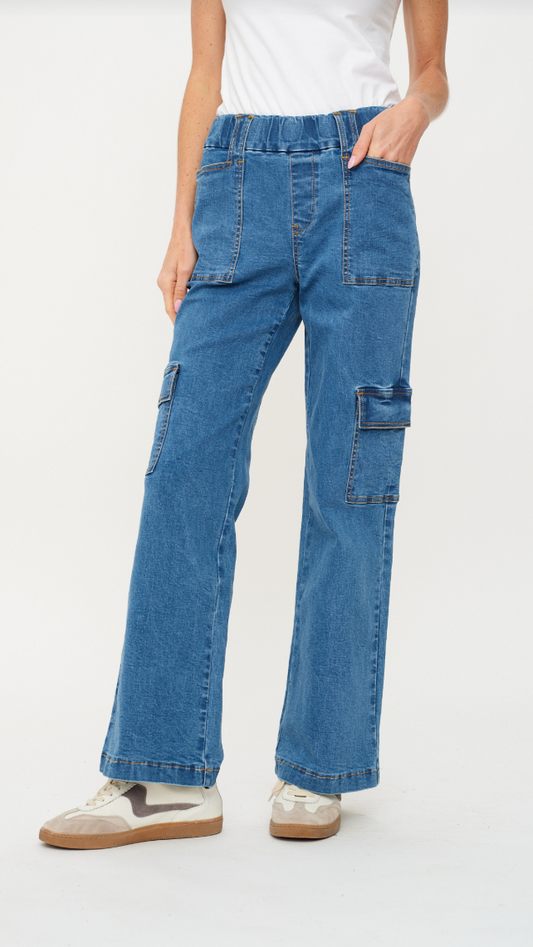 LUCY DENIM CARGO