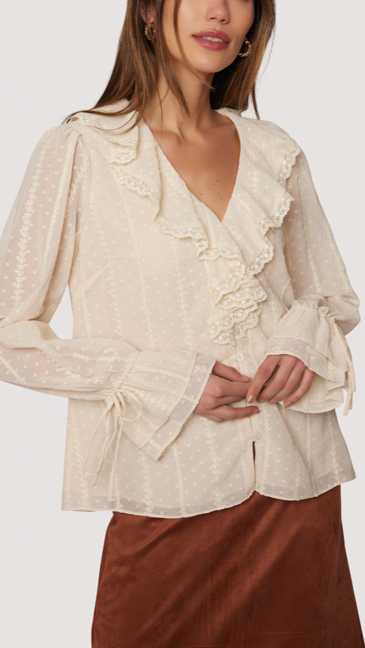 POETRY IN BLOOM TOP